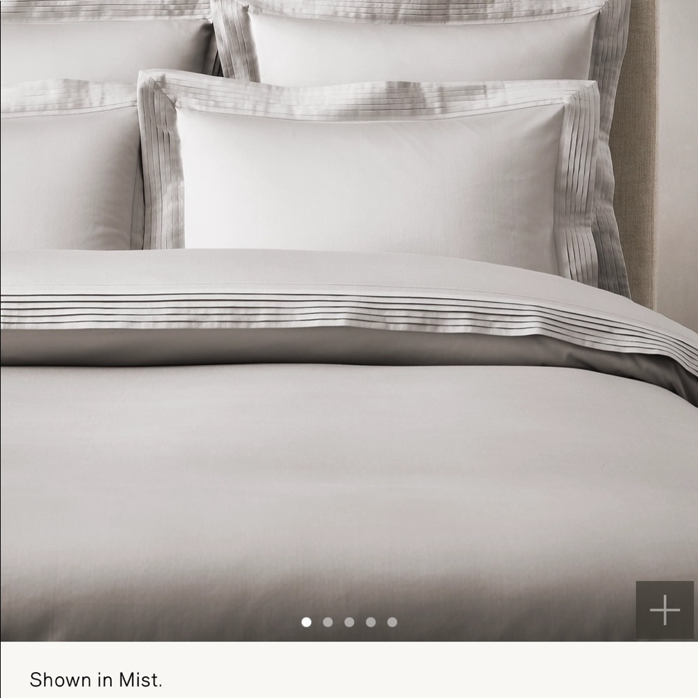 New- Restoration Hardware CA King duvet cover.